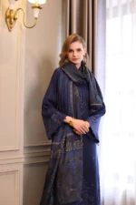 My Fashion Road Sadia Asad Noor Winter Printkhaas Unstitched Collection 2025 || D7 – B