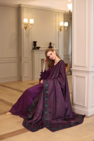 My Fashion Road Sadia Asad Noor Winter Printkhaas Unstitched Collection 2025 || D10 – B