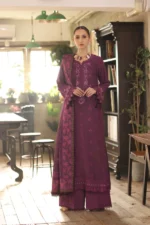 My Fashion Road Sadia Asad Noor Winter Printkhaas Unstitched Collection 2025 || D8 – B