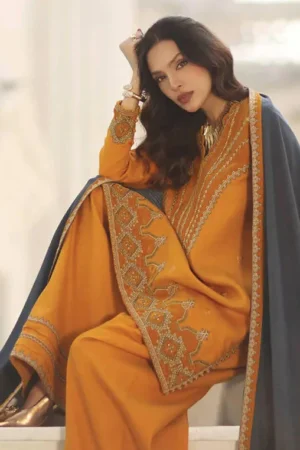 My Fashion Road Charizma Signora Velvet Unstitched Winter Collection 2025 || CSW5-08