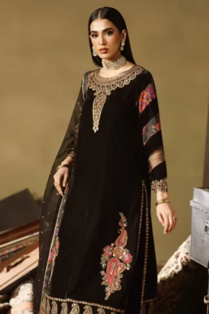 My Fashion Road Charizma Signora Velvet Unstitched Winter Collection 2025 || CVT5-01