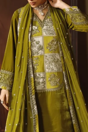 My Fashion Road Charizma Signora Velvet Unstitched Winter Collection 2025 || CVT5-02