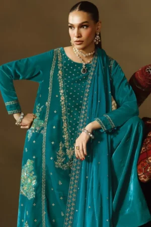 My Fashion Road Charizma Signora Velvet Unstitched Winter Collection 2025 || CVT5-07