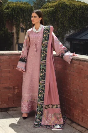 My Fashion Road Mushq Broadway Winter Unstitched Collection 2025 || Cortona Bloom