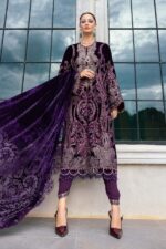 My Fashion Road MARIA B Luxe Winter Unstitched Collection 2025 | WL-1311