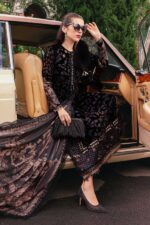 My Fashion Road MARIA B Luxe Winter Unstitched Collection 2025 | WL-1301