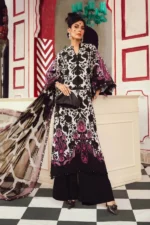 My Fashion Road MARIA B Mprints Fall Winter Unstitched Collection 2025 | MPT-2704-B
