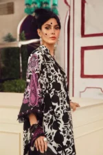 My Fashion Road MARIA B Mprints Fall Winter Unstitched Collection 2025 | MPT-2704-B