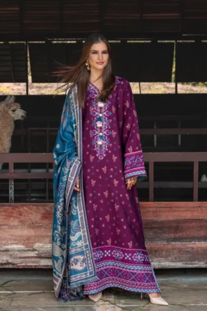 My Fashion Road Mushq Broadway Winter Unstitched Collection 2025 || Florence Whisper