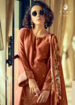 My Fashion Road Aiqa Nora Fancy Bemberg Pashmina Winter Suits | M – 1156