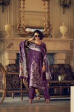 My Fashion Road Aiqa Nora Fancy Bemberg Pashmina Winter Suits | M – 1154