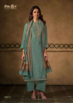 My Fashion Road Omtex Freya Designer Silk Jacquard Style Latest Suit | 8461 – C