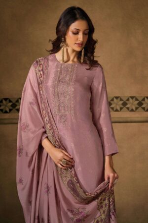 My Fashion Road Omtex Freya Designer Silk Jacquard Style Latest Suit | 8461 – A