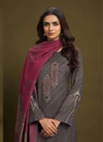 My Fashion Road Omtex Alessia Pure Pashmina Jacquard Suit | 10061 – A