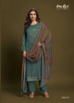 My Fashion Road Omtex Alessia Pure Pashmina Jacquard Suit | 10061 – B
