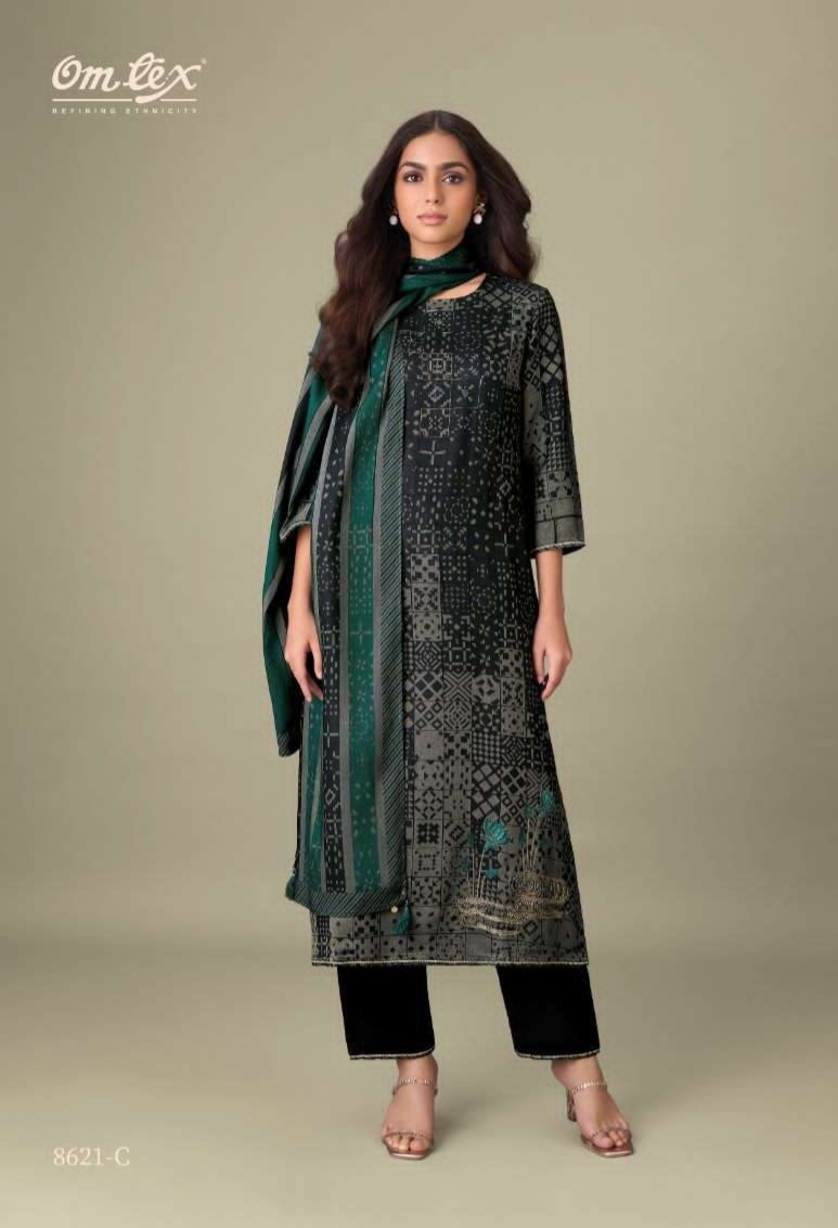 My Fashion Road Omtex Maryam Winter Collection Fancy Ladies Suit | 8621 – C My Fashion Road Omtex Maryam Winter Collection Fancy Ladies Suit | 8621 – C