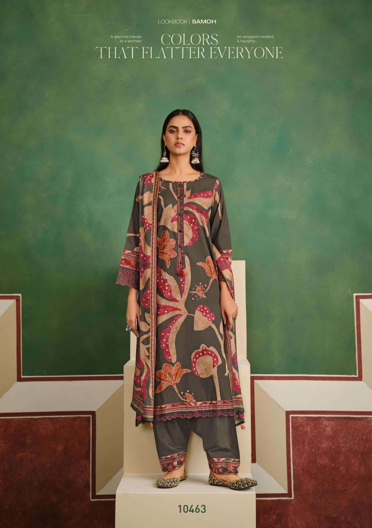 My Fashion Road Jay Vijay Samoh Premium Designs Pashmina Suit | 10463 My Fashion Road Jay Vijay Samoh Premium Designs Pashmina Suit | 10463