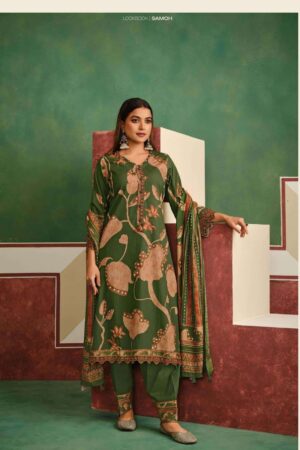 My Fashion Road Jay Vijay Samoh Premium Designs Pashmina Suit | 10462