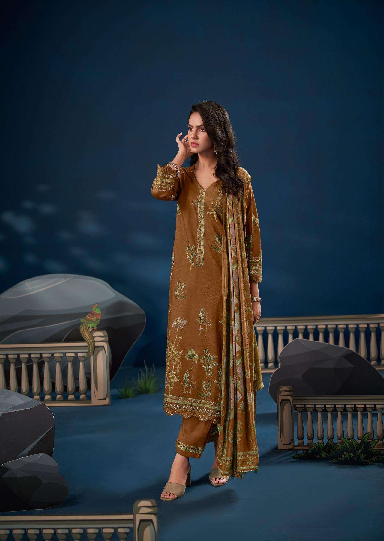 My Fashion Road Jay Vijay Swarang Winter Collection Exclusive Ladies Suit | 10342 My Fashion Road Jay Vijay Swarang Winter Collection Exclusive Ladies Suit | 10342