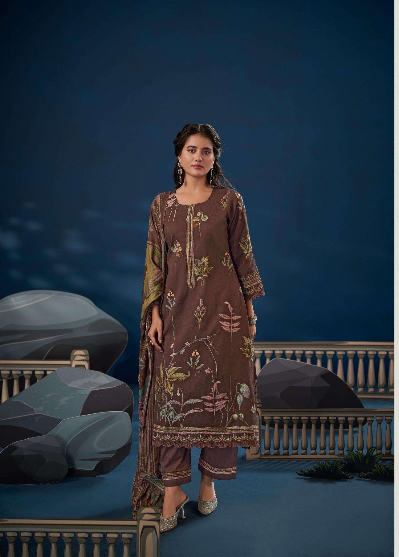 My Fashion Road Jay Vijay Swarang Winter Collection Exclusive Ladies Suit | 10346 My Fashion Road Jay Vijay Swarang Winter Collection Exclusive Ladies Suit | 10346