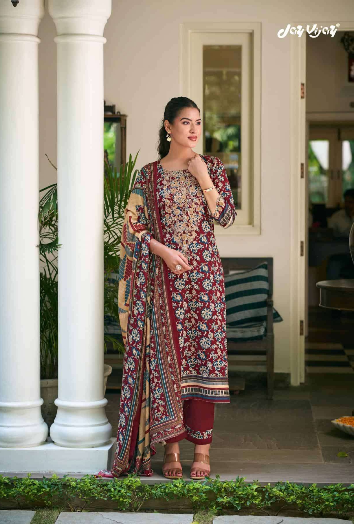 My Fashion Road Jay Vijay Nakhrey Winter Collection Fancy Ladies Suit | 10586 My Fashion Road Jay Vijay Nakhrey Winter Collection Fancy Ladies Suit | 10586
