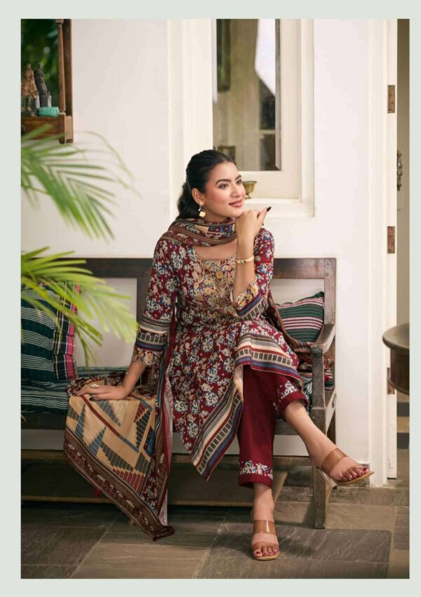 My Fashion Road Jay Vijay Nakhrey Winter Collection Fancy Ladies Suit | 10586
