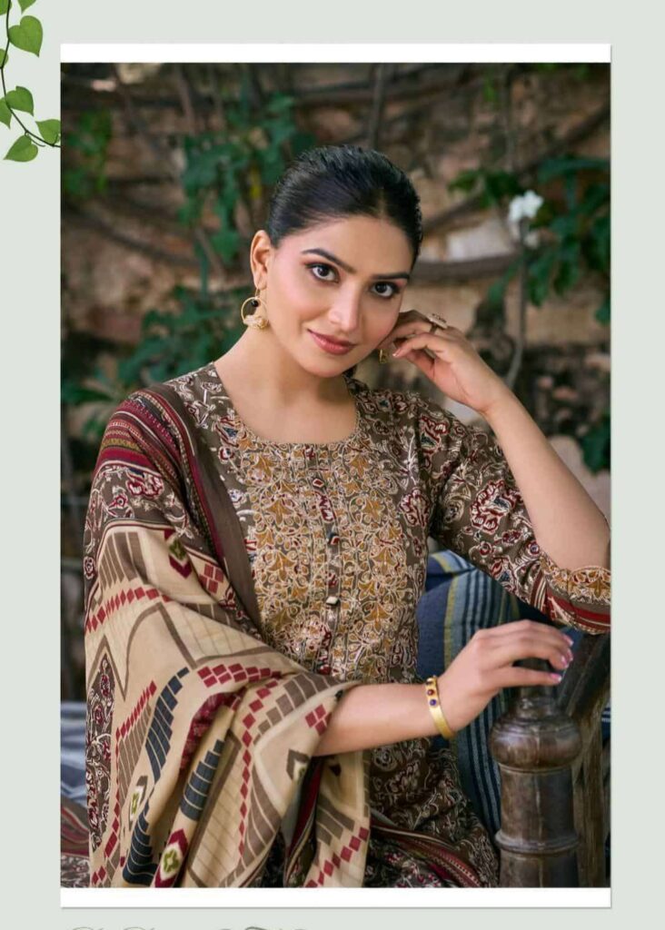 My Fashion Road Jay Vijay Nakhrey Winter Collection Fancy Ladies Suit | 10585