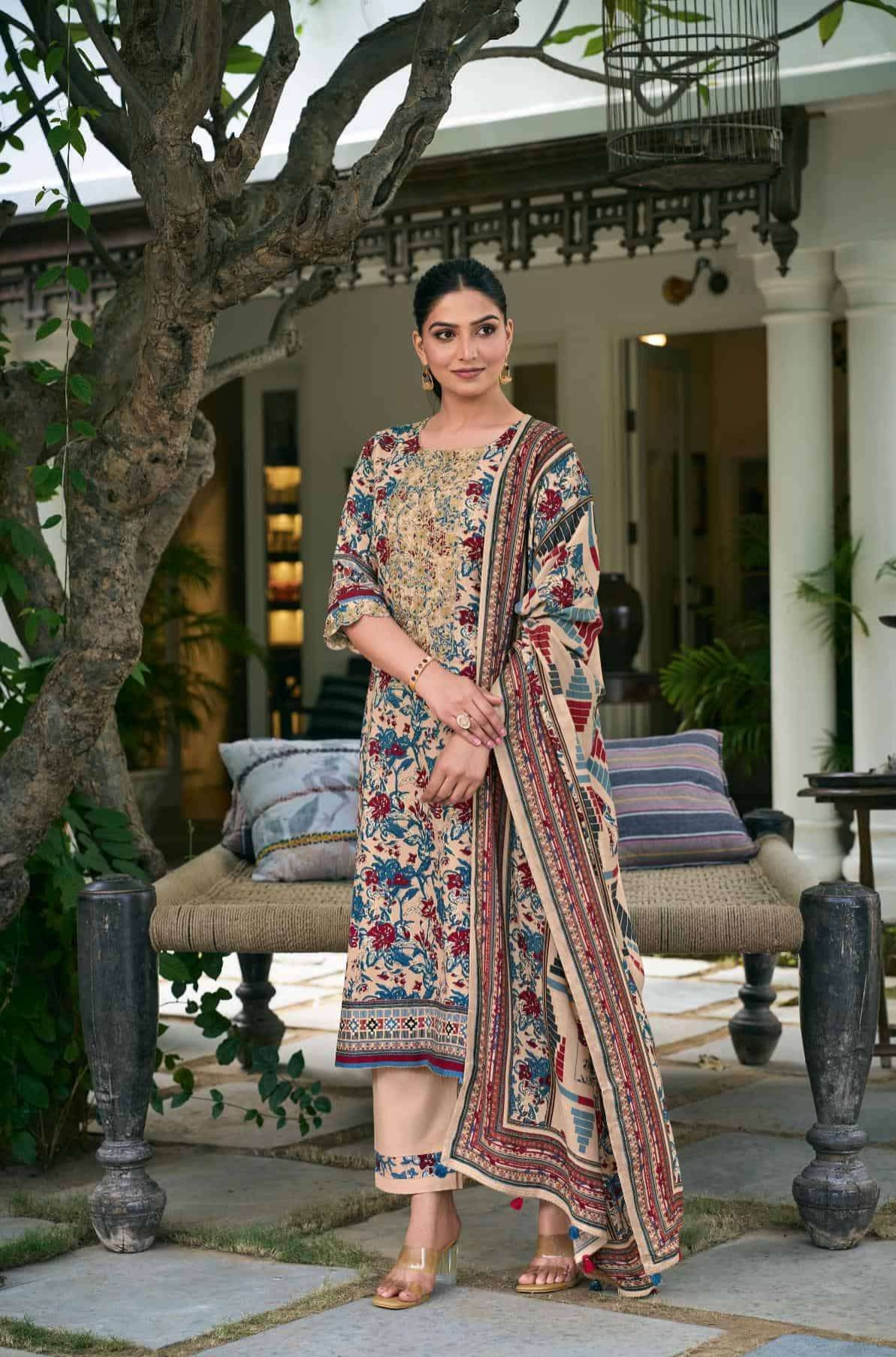 My Fashion Road Jay Vijay Nakhrey Winter Collection Fancy Ladies Suit | 10583 My Fashion Road Jay Vijay Nakhrey Winter Collection Fancy Ladies Suit | 10583