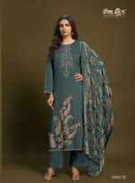 My Fashion Road Omtex Nimaya Vol 3 Pure Pashmina Winter Collection Suit | 10081 – D