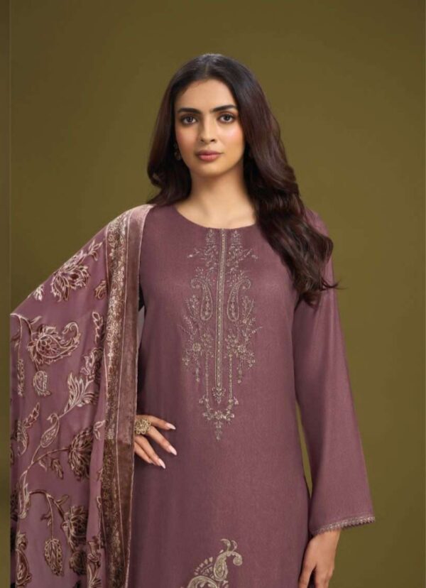 My Fashion Road Omtex Nimaya Vol 3 Pure Pashmina Winter Collection Suit | 10081 – A