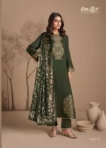 My Fashion Road Omtex Soraya Designer Pure Pashmina Jacquard Suit | 9031 – B