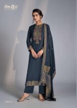 My Fashion Road Omtex Antonella Exclusive Pure Pashmina Jacquard Suit | 10021 – A