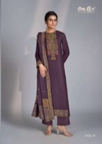 My Fashion Road Omtex Antonella Exclusive Pure Pashmina Jacquard Suit | 10021 – D