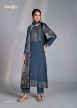 My Fashion Road Omtex Jimena Pure Pashmina Jacquard Designer Suit | 10031 – C