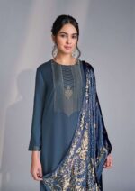 My Fashion Road Omtex Jimena Pure Pashmina Jacquard Designer Suit | 10031 – C