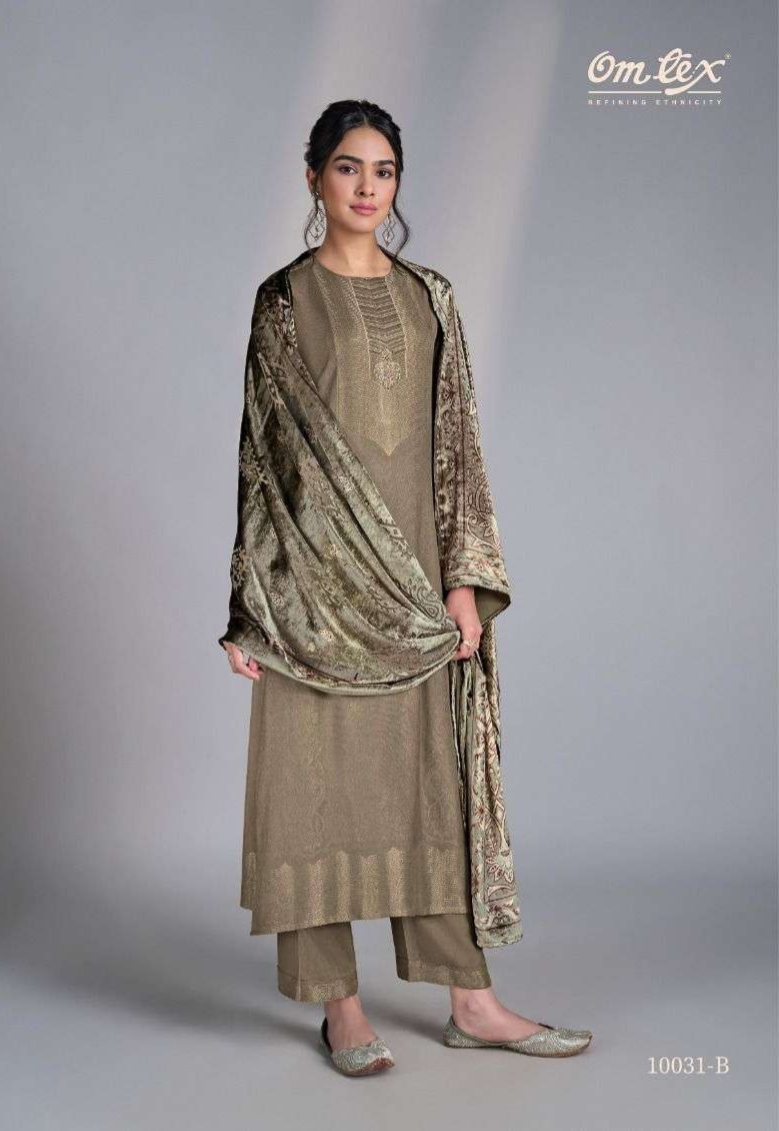 My Fashion Road Omtex Jimena Pure Pashmina Jacquard Designer Suit | 10031 – B My Fashion Road Omtex Jimena Pure Pashmina Jacquard Designer Suit | 10031 – B