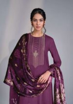 My Fashion Road Omtex Jimena Pure Pashmina Jacquard Designer Suit | 10031 – A