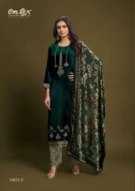 My Fashion Road Omtex Ritha Vol 37 Pure Viscose Velvet Designer Suit | 10071 – C