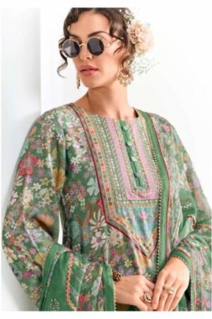 My Fashion Road Kimora Heer Chamak Muslin Digital Print Kinari Gotta Work Salwar Kameez – 9806