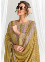 My Fashion Road Kimora Heer Chamak Muslin Digital Print Kinari Gotta Work Salwar Kameez – 9805