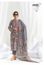 My Fashion Road Kimora Heer Chamak Muslin Digital Print Kinari Gotta Work Salwar Kameez – 9801