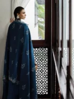 My Fashion Road Qalamkar Qline Embroidered Linen Collection 2025 || KL-05 LUSH