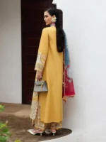 My Fashion Road Qalamkar Qline Embroidered Linen Collection 2025 || KL-06 GLEAM