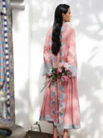 My Fashion Road Qalamkar Qline Embroidered Linen Collection 2025 || KL-10 FAYE