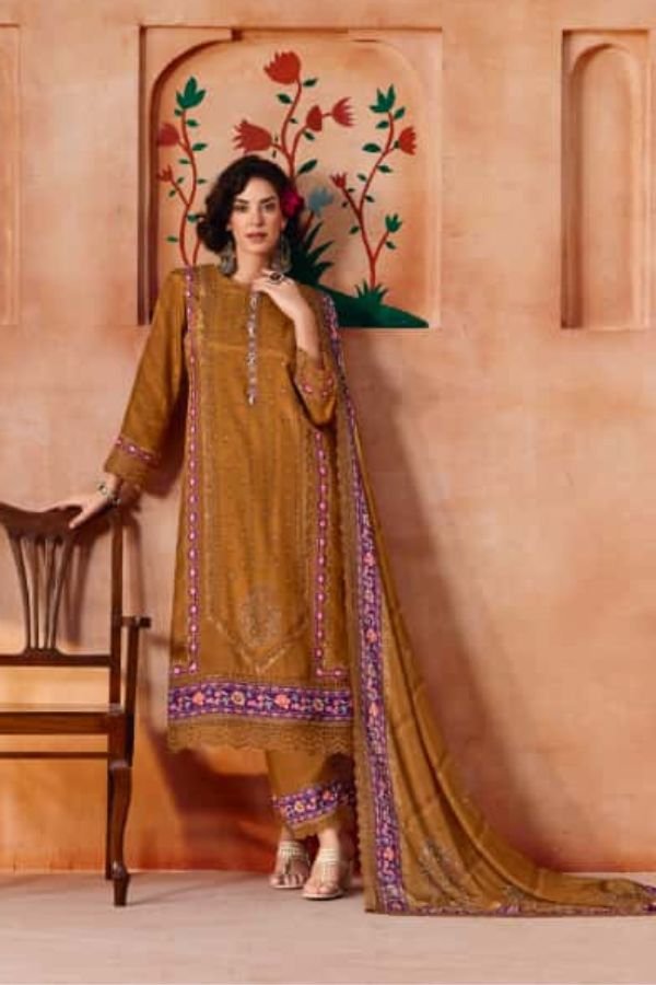 My Fashion Road Pure Pashmina Digital Print With Embroidery Suit – Kimora Ishqia 9913 My Fashion Road Pure Pashmina Digital Print With Embroidery Suit – Kimora Ishqia 9913