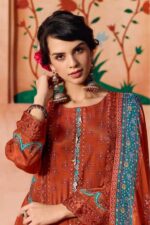 My Fashion Road Pure Pashmina Digital Print With Embroidery Suit – Kimora Ishqia 9915