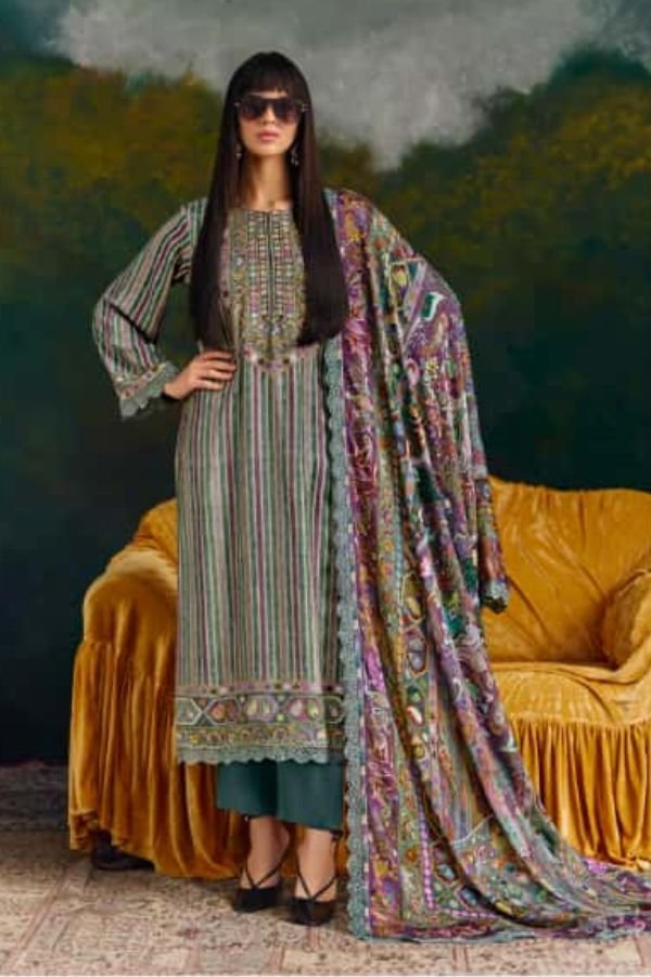My Fashion Road Pure Pashmina Digital Print With Scalloped Resham Embroidery Suit – Kimora Kashida 9892 My Fashion Road Pure Pashmina Digital Print With Scalloped Resham Embroidery Suit – Kimora Kashida 9892