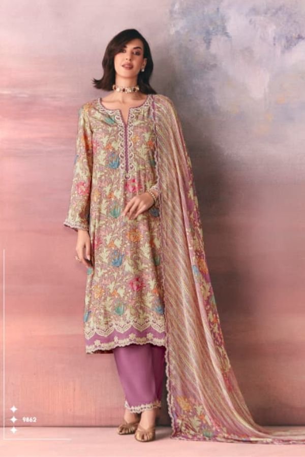 My Fashion Road Pure Pashmina Shimmer Digital Print, Resham Dori Embroidery Suit – Kimora Moonlight 9864 My Fashion Road Pure Pashmina Shimmer Digital Print, Resham Dori Embroidery Suit – Kimora Moonlight 9864