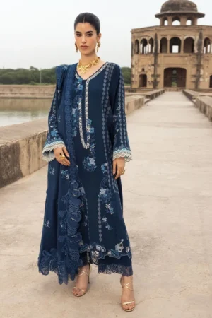 My Fashion Road Crimson Saira Shakira Winter Unstitched Collection 2025 || LILA 1-A