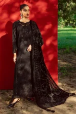 My Fashion Road Nureh Exclusive Leather Peach Unstitched Collection 2025 || NE-191